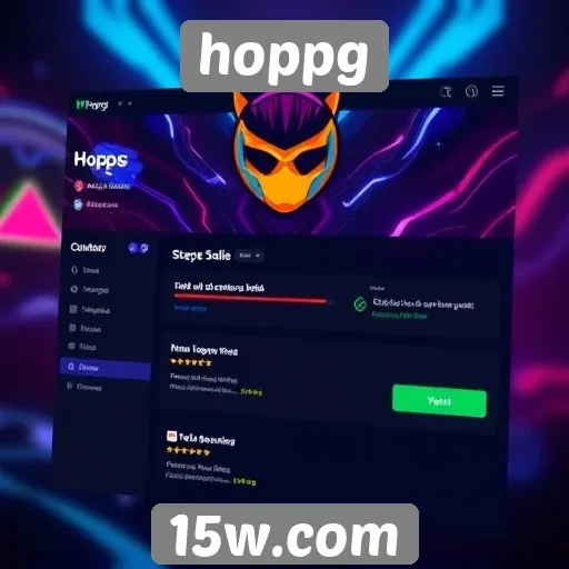 Interface do usuário do Hoppg é bem avaliada pelos gamers